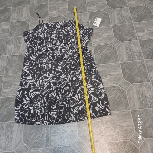 Nine West Black and White Sleeveless Sundress Size XL - Picture 9 of 13